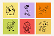 Modern Hand-Drawn Doodles, a Graphic by Helospace (Thumbnail 2 of 10)