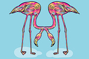 FLAMINGO, an Illustration by Tanya Akhmett (Thumbnail 5 of 11)