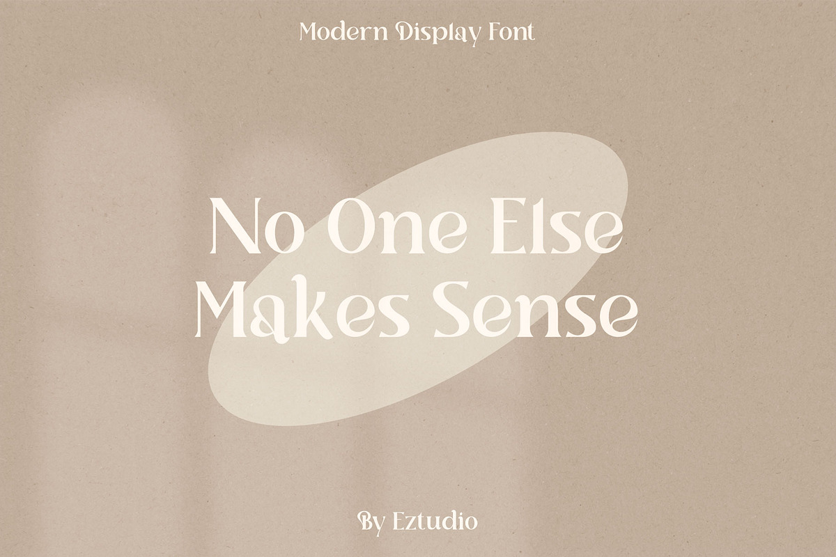 Laisha - Modern Display Font, a Serif Font by Eztudio (Photo 3 of 13)