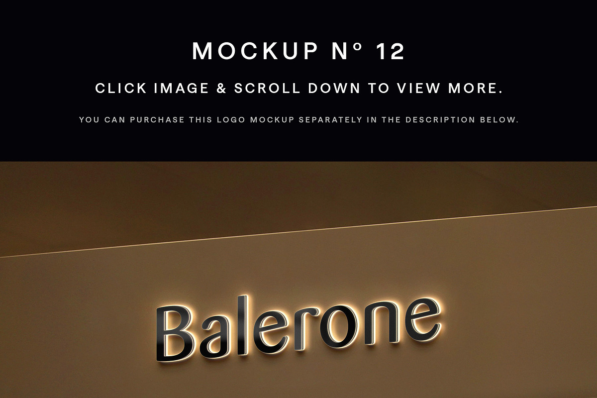 50 Logo Mockup Branding Bundle - V5, an Advertising Mockup by Asylab (Photo 18 of 57)