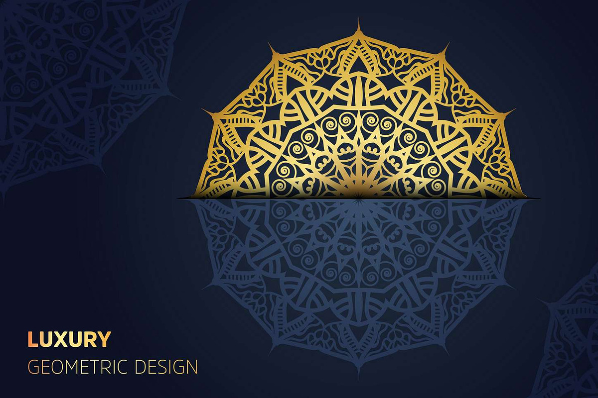 560+ Mandala Design Mega Collection, a Decorative Illustration by NJ Himel (Photo 165 of 289)