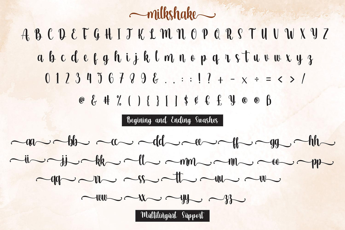 Milkshake, a Script Font by Mozatype (Photo 10 of 11)