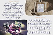 Brasstape Decorative Script, a Blackletter Font by madeDeduk (Thumbnail 9 of 10)