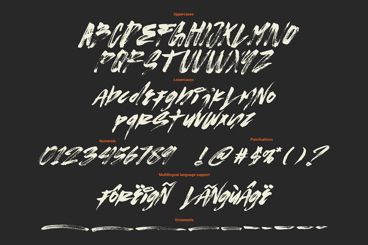 Fake Plastic | Handpainted Brush, a Handwritten Font by Ardana Creative (Photo 13 of 14)
