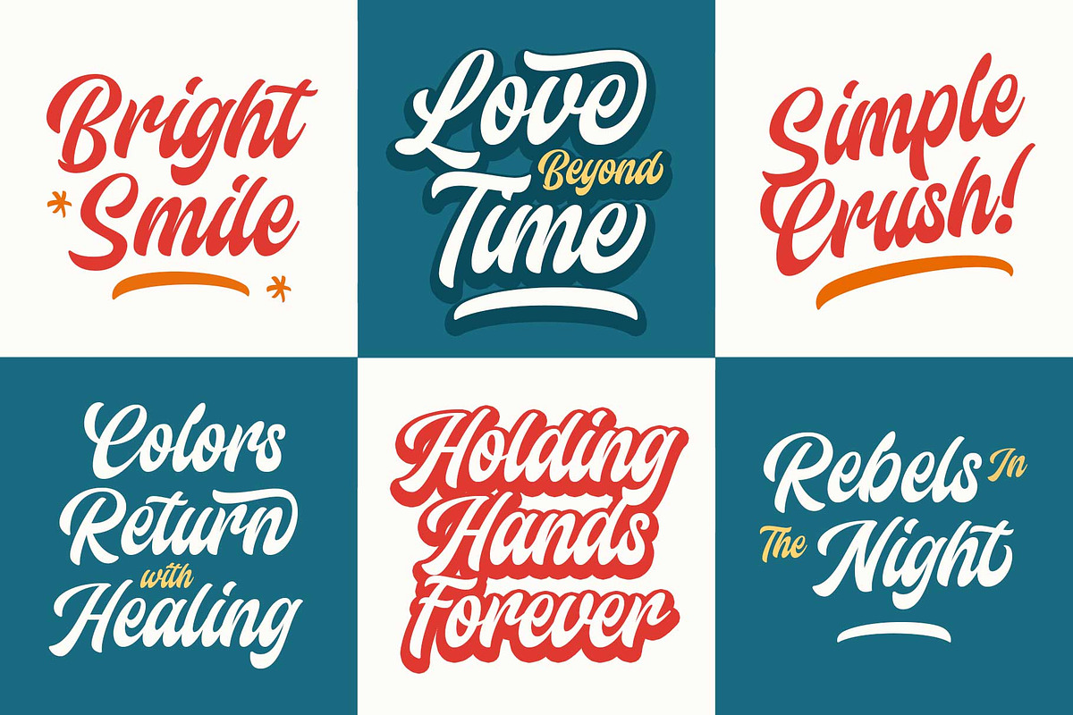 Camelate - Bold Script, a Script Font by Novitype (Photo 3 of 11)