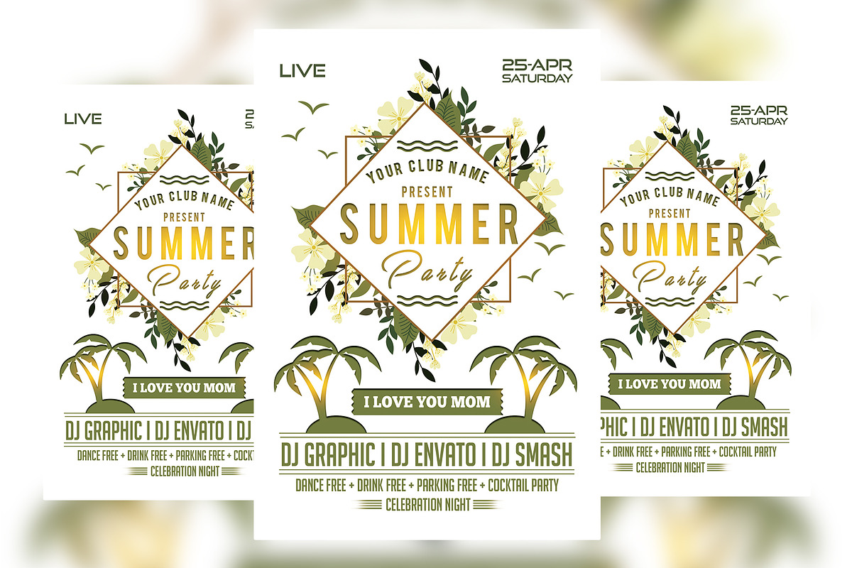 Summer Flyer, a Flyer Template by VaaniDesigns (Photo 2 of 2)