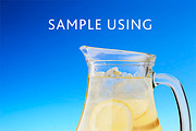Lemonade pitchers, a Product Mockup by Hortimages (Thumbnail 3 of 4)