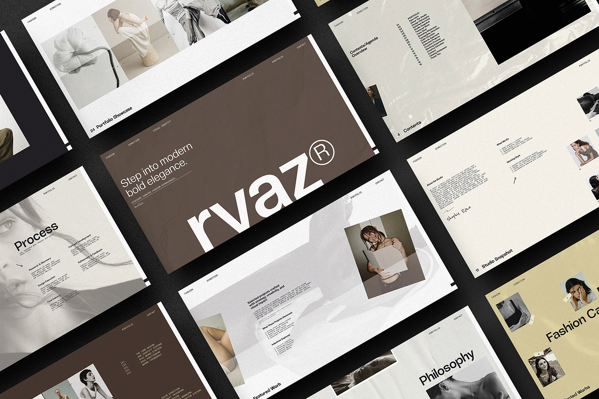 RYAZ Portfolio, a Presentation Template by evgenystudio (Photo 8 of 9)