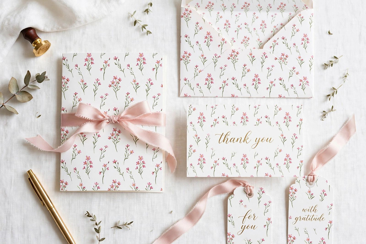 Pink Floral Seamless Digital Paper, a Decorative Illustration by Arslan (Photo 5 of 6)