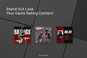 Sports Game Instagram Post, a Social Media Template by Louds Studio (Thumbnail 2 of 7)