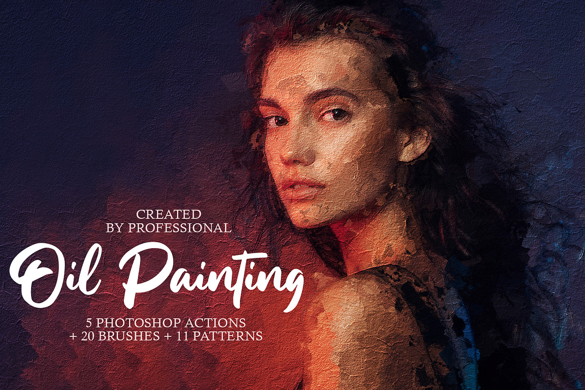 Oil Painting Photoshop Actions, a Plug-in Add-On by FixThePhoto (Photo 1 of 27)