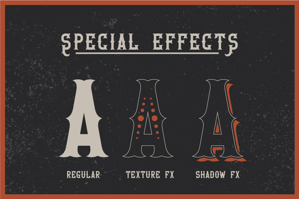 Crazy Circus typeface preview 4