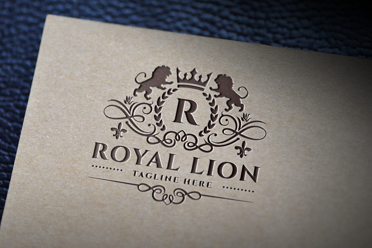 Royal Lion Letter R Logo, a Branding & Logo Template by Design_Planet