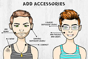 Character Creator (Boys), a Person Illustration by Alina Sh (Thumbnail 4 of 9)