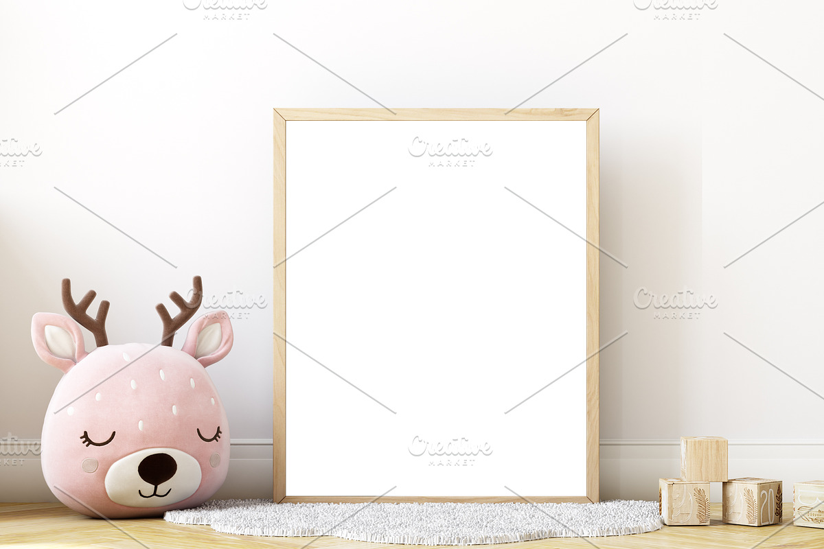 Frame Mockup Bundle Kids - 46, a Household Mockup by Mockup Shop (Photo 17 of 20)
