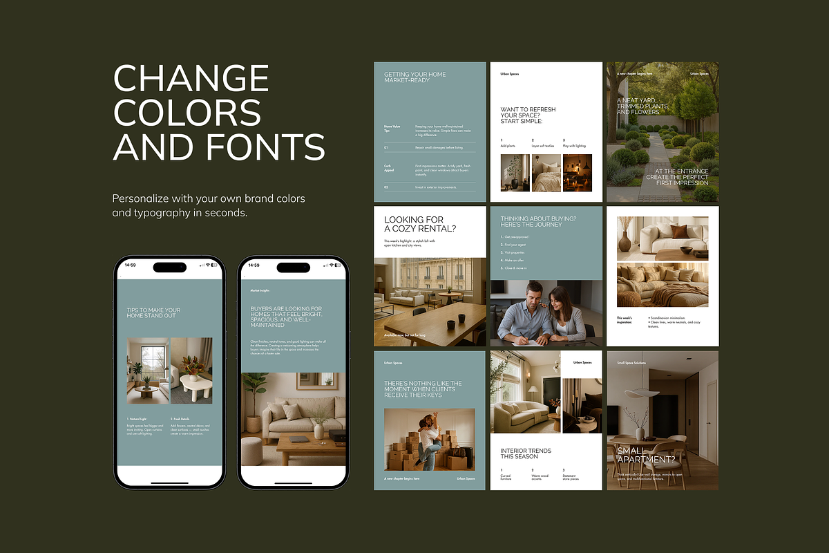 60 Canva Social Media Bundle, a Social Media Template by AnaGrids (Photo 4 of 11)