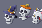 Halloween PumpkinClipart & Patterns, a Seasonal Illustration by Alina Kruss (Thumbnail 9 of 11)