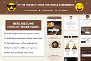 Coffee Cafe Store Shopify Theme, a Shopify Template by LogicGo Shopify Experts (Thumbnail 2 of 8)