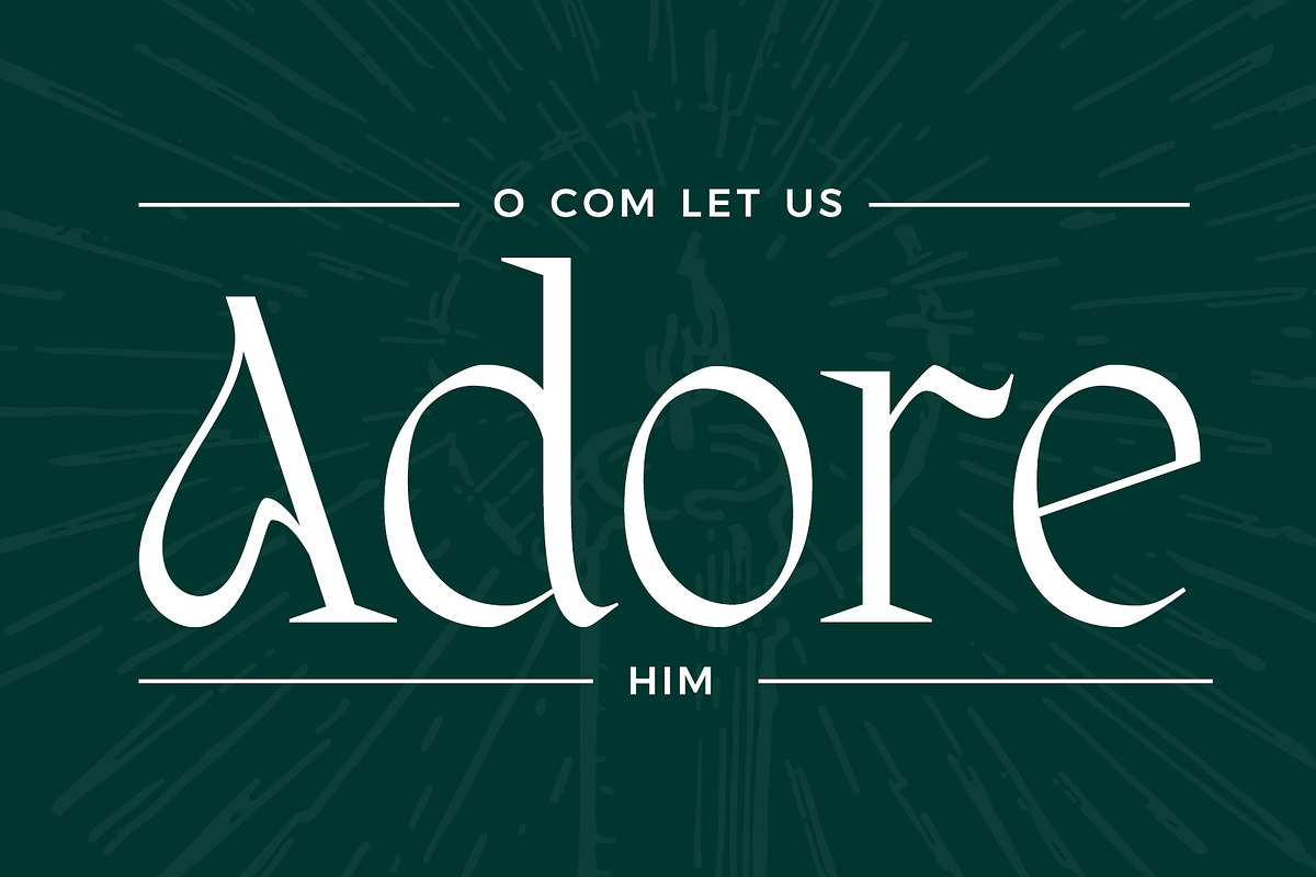Holiday Season | Christmas Fonts, a Serif Font by Headfonts (Photo 4 of 9)
