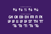 Clem Tinkel - Playful Display Font, a Sans Serif Font by Imoodev (Thumbnail 4 of 5)