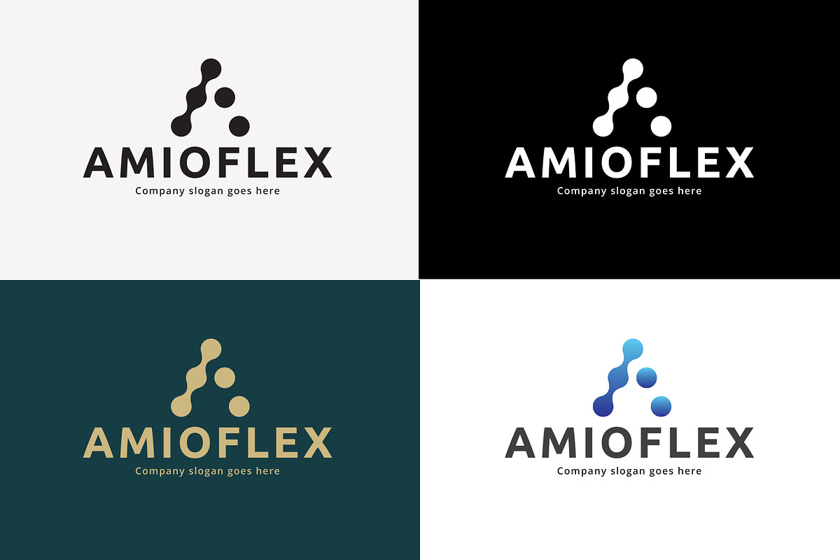 A-Letter Logo Template, a Branding & Logo Template by k-project design (Photo 1 of 3)