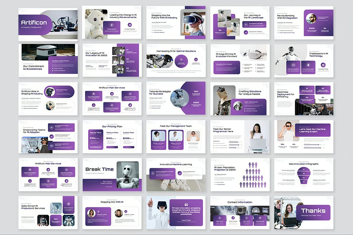 AI Industry Keynote, a Presentation Template by Fit-tee (Photo 4 of 10)