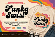 Funky Swirl, a Script Font by Wow Magic (Thumbnail 5 of 5)