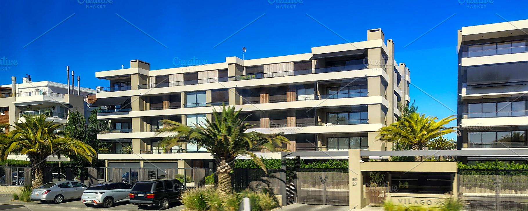 Small apartment buildings, punta del este city, uruguay, an Architecture Photo by DanFLCreativo
