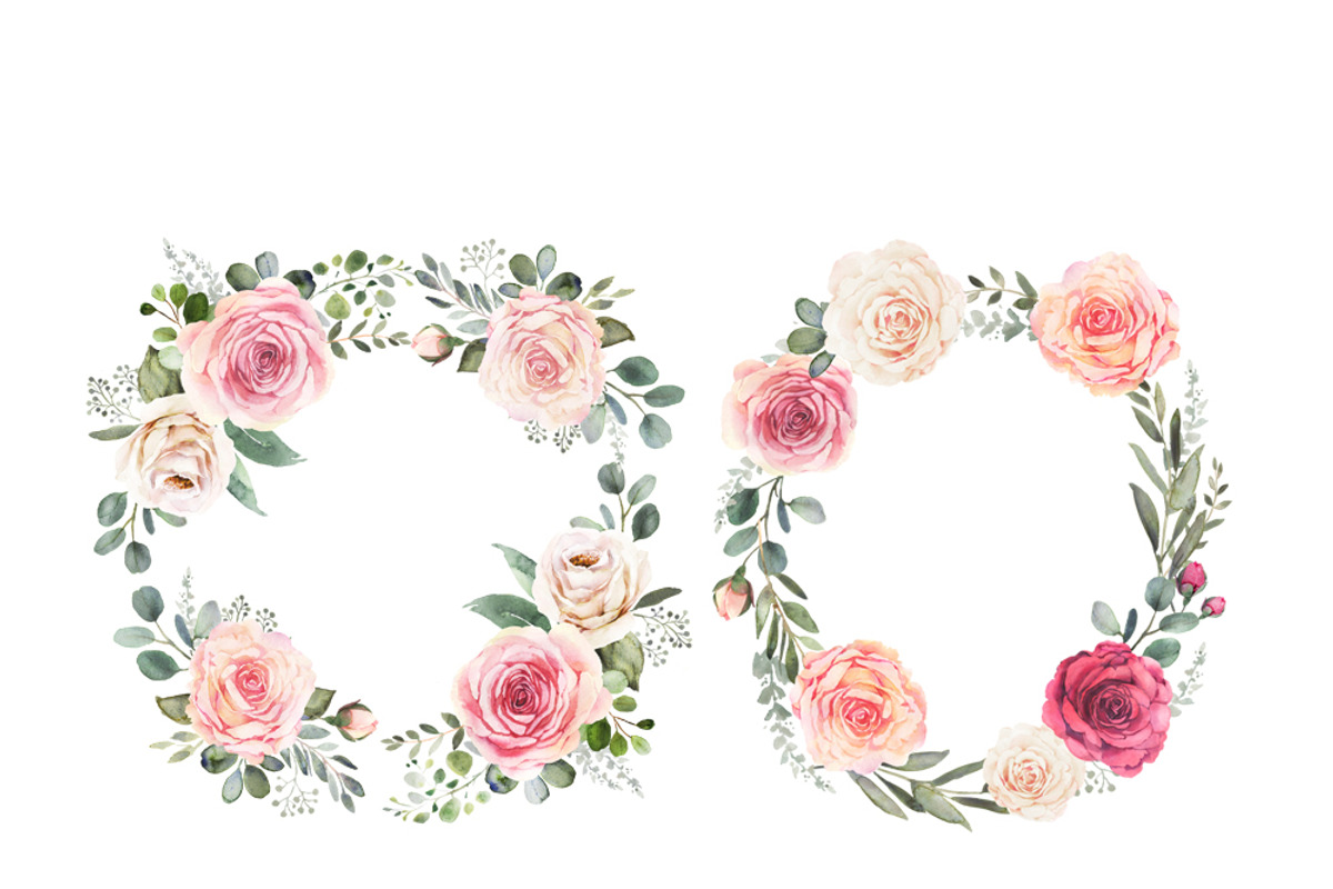 Elegance roses clipart, a Decorative Illustration by AnnelyBlooms (Photo 5 of 13)