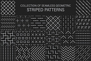 Minimalistc dark seamless patterns, a Pattern Graphic by ExpressShop (Thumbnail 1 of 10)