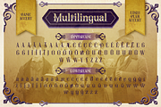 Valortha - Classic Victorian, a Serif Font by Burntilldead (Thumbnail 10 of 11)