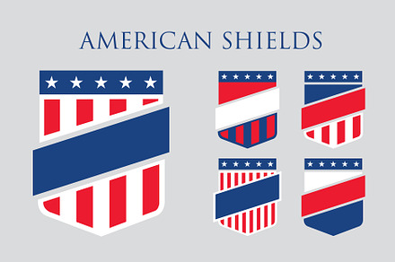 American shield set
