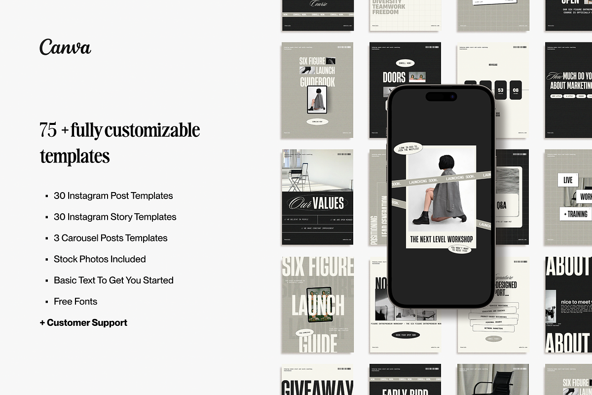 Coach Social Media Kit | Instagram, a Social Media Template by Esmé Studio (Photo 4 of 6)