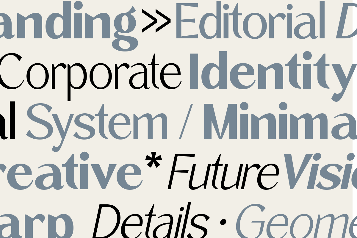 Zegion - Modern Geometric Sans Serif, a Sans Serif Font by roomspace creative lab (Photo 3 of 13)