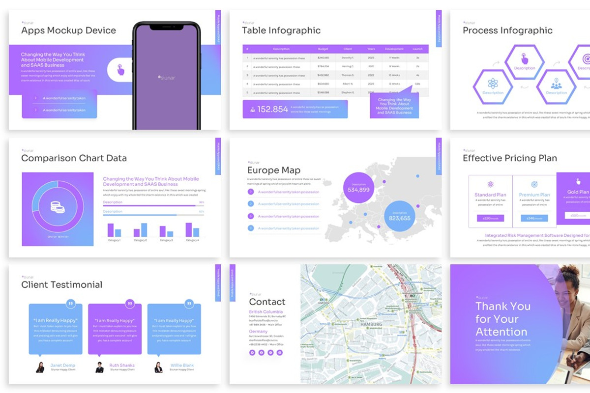 Siunar - Mobile Apps Powerpoint, a Presentation Template by SlideFactory (Photo 4 of 4)