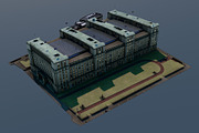 Ministry of Defence, London, UK, an Architecture 3D Model by Vertex Modelling (Thumbnail 4 of 9)