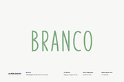 Branco Múltïlîñgûål Handmade Family, a Sans Serif Font by alpercakici (Thumbnail 1 of 11)