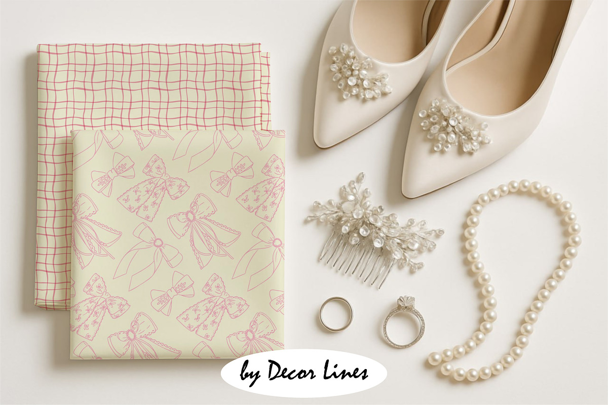 Wedding Bows, an Object Illustration by Decor Lines (Photo 11 of 16)
