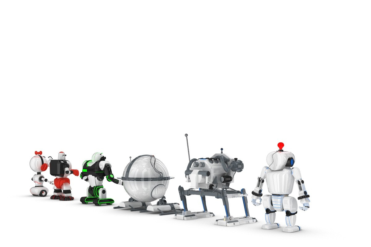 Funny Robots Pack 2, a Characters & Person 3D Model by konstantin.ermolaev (Photo 7 of 9)