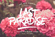 Last Paradise, a Script Font by Sam Parrett (Thumbnail 1 of 5)