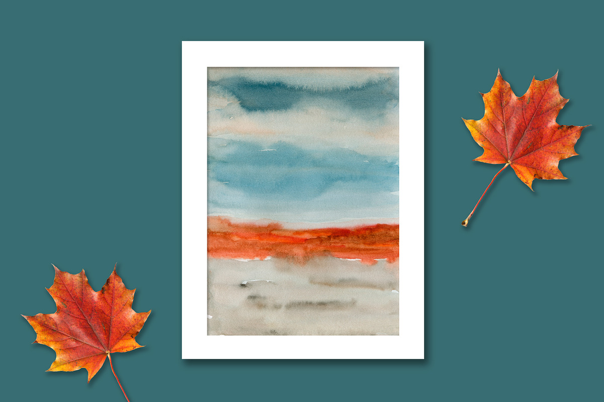 Abstract Autumn Landscapes, a Background Graphic by Marmoris.Arts (Photo 2 of 16)