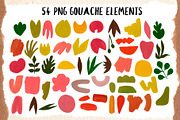 Gouache and Paper Collage! Patterns., an Object Graphic by Slastick (Thumbnail 2 of 10)