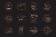 Illustrated Badge Template Pack, a Branding & Logo Template by Liviu (Thumbnail 3 of 6)