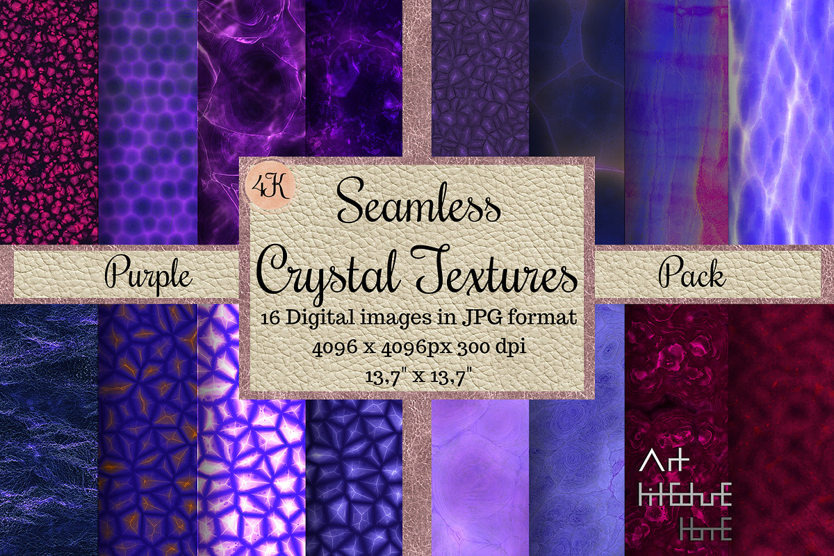 Seamless Purple ABSTRACT TEXTURES, a Texture Graphic by Arthitecture Home (Photo 1 of 11)