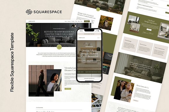 Squarespace Template: Linea preview 8