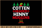 Cotten Headed Hinny Muggins SVG, a Seasonal Illustration by Handy Arts Studio (Thumbnail 1 of 3)
