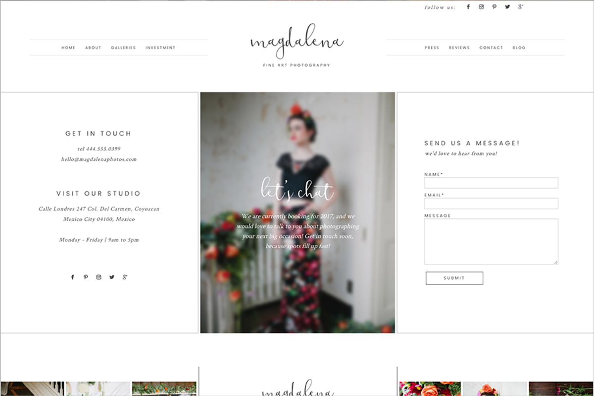Magdalena ProPhoto 7 Template, a Websites & App Template by Red Met Yellow Creative (Photo 19 of 22)