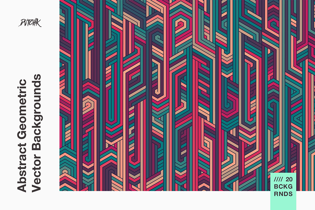 Abstract Geometric Vector Background, a Background Graphic by dvtchk (Photo 8 of 14)