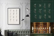 Drink Art Deco, a Decorative Illustration by Anna (Thumbnail 2 of 5)