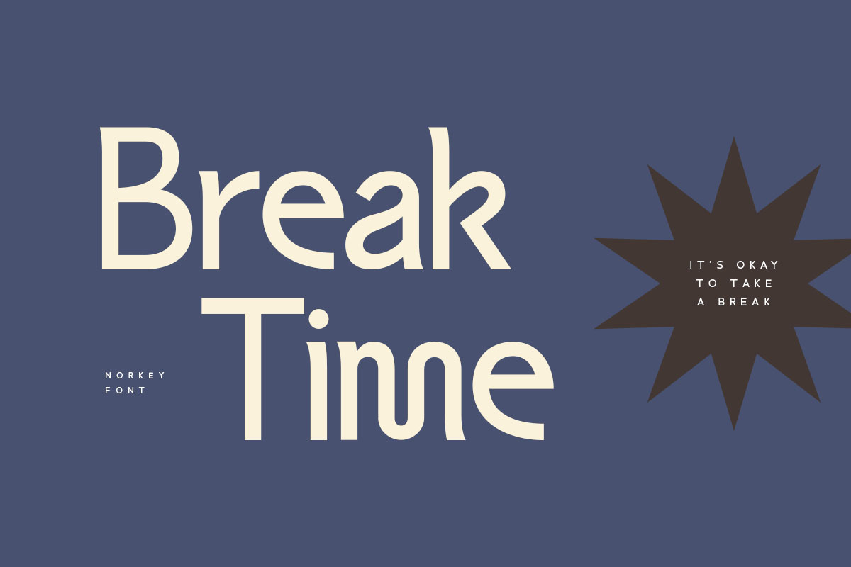 Norkey Font, a Sans Serif Font by vuuuds (Photo 8 of 12)